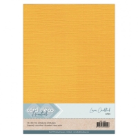 LKK-A505 #05 Card Deco Linnenkarton - 10 vel - A5 - Oker / Ochre