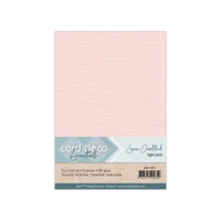 LKK-A515 #15 Card Deco Linnenkarton - 10 vel - A5 - lichtroze / light pink