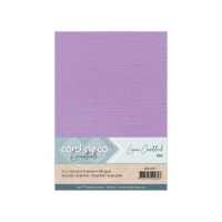 LKK-A517 #17 Card Deco Linnenkarton - 10 vel - A5 - Lila / lilac