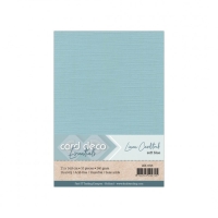 LKK-A526 #26 Card Deco Linnenkarton - 10 vel - A5 - Zachtblauw / soft blue
