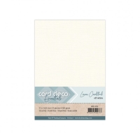 LKK-A532 #32 Card Deco Linnenkarton - 10 vel - A5 - Gebroken wit / off white