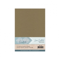 LKK-A544 #44 Card Deco Linnenkarton - 10 vel - A5 - Mokka / Mocha