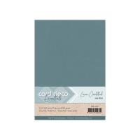 LKK-A540 #40 Card Deco Linnenkarton - 10 vel - A5 - Zeeblauw / Sea Blue