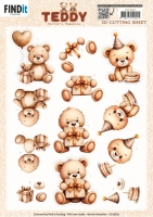 CD12322  Berries Beauties - Teddy - Present