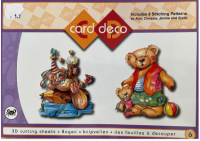 Card Deco 3D cutting sheets - Boekje no. 06