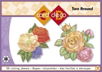 Card Deco 3D cutting sheets - Boekje no. 07 Turn Around