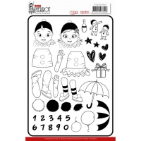 YCCS10056 Clear Stamps - Yvonne Creations - Petit Pierrot