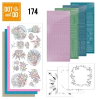 Dot and Do 174 - Yvonne Creations -  Flowers in Pastel