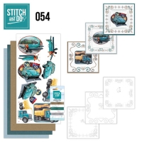 STDO054 - Stitch and Do 54 - Vintage Vehicles