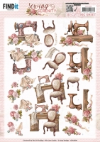 CD12309 - 3D Cutting Sheet - Amy Design - Sewing Serenity - Sewing Machine