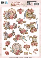 CD12308 - 3D Cutting Sheet - Amy Design - Sewing Serenity - Stitching