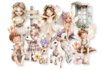 474007505 - Die-cuts - DDBD - Woodland Springs - 22 stuks