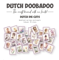 474007062 - Die-cuts - DDBD - Woodland Spring Poststamps - 30 stuks