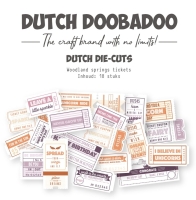 474007060 - Die-cuts - DDBD - Tickets Woodland Springs - 18 stuks