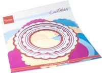 LR0868 - Creatables stencil Scalloped circles