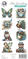 99079/003 - Fairybells 3-D setje Steampunk