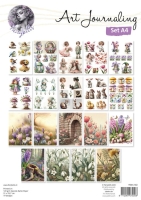 99081/002 - Fairybells - Art Journaling Set A4 - Voorjaar