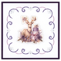 Stitch and Do 243 - Berries Beauties - Pastel Purple Christmas