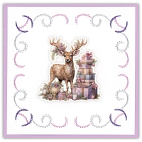 Stitch and Do 243 - Berries Beauties - Pastel Purple Christmas