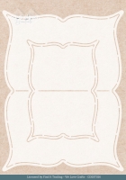 Stencil - Card Deco Essentials - Rose Decorations Label - A5