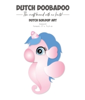 Build up Art - DDBD - Sea horse A5