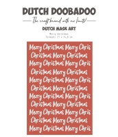 Dutch Mask Art - DDBD - Merry Christmas A5