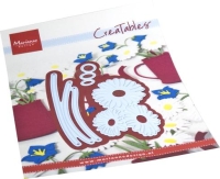 LR0790 Creatables stencil Daisies
