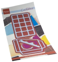 LR0802 Creatables stencil Chocolate bar