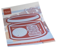 LR0804 Creatables stencil Cookie jar