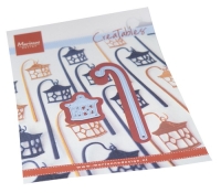 LR0822 Creatables stencil Winter lantern