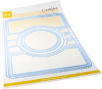LR0913 Creatables stencil Swing-fold circle