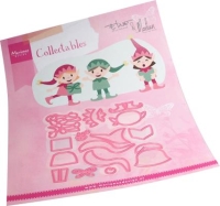 COL1518 Collectables Christmas Elves by Eline & Marleen