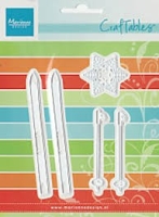 CR1252 MD Craftables stencil skies en sneeuwvlok