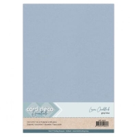 LKK-A5102 #102 Card Deco Linnenkarton - 10 vel - A5 - Grijsblauw / grey-blue