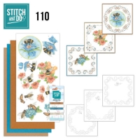 STDO110 Stitch and Do 110 Jeanine's Art - Bees and Flowers