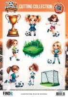 CD12503 Cutting Collection - Berries Beauties - Football Champions - Girls United