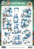CD12480 3D Cutting Sheet - Berries Beauties - Happy Gnomes - Sew Much Love