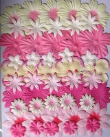 4 Flower Pack (50 paper flowers)
