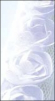 MD Flower Ribbons White FR 1101