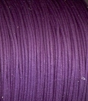 Wax draad donker paars 1mm - per meter