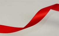 Satijnlint rood 15mm - per meter