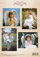 Vintage color angel wings NEVI-036