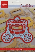 Creatables stencil princess carriage LR0302