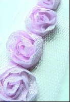 MD Flower Ribbons Light Pink FR 1125