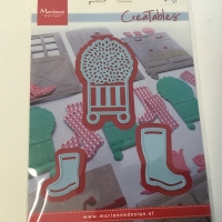 LR 0316 - Creatables stencil Boots and Buxes