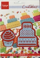 LR 0341 - Creatables stencil mini cake & cupcake