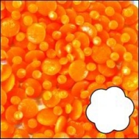 Magic dots bloem oranje 200 stuks