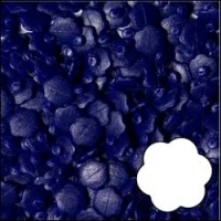 Magic dots bloem kerstblauw -  200 stuks