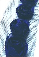 MD Flower Ribbons Dark purple FR 1119