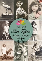 ET0002 Mini toppers set 7x10 cm vintage children sepia